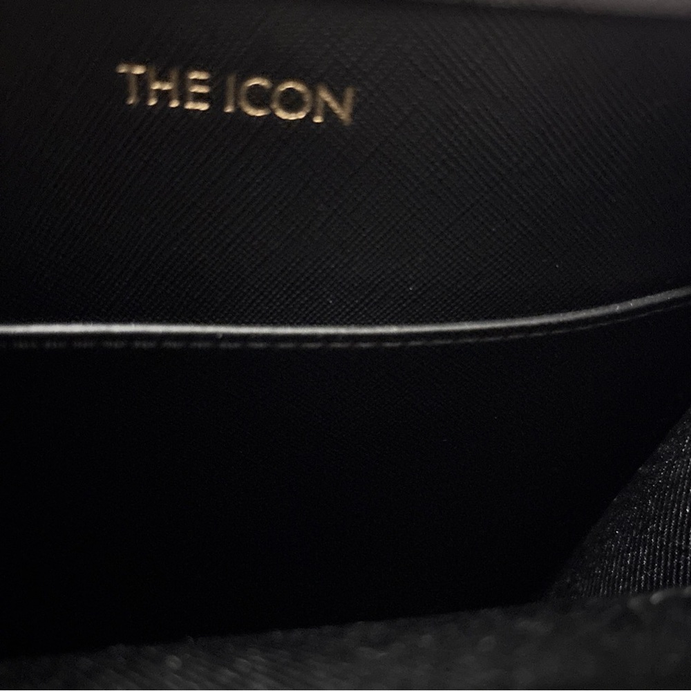 Ted Baker Black Embossed Logo Leather Tote - Picture 5 of 5